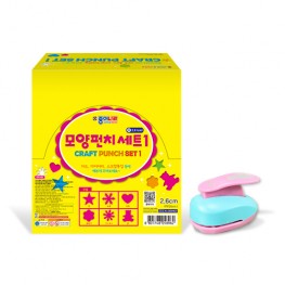 54000모양펀치세트(대)-1혼합6종