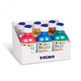 300ml×6색 프리모 템페라물감 세트 (메탈)