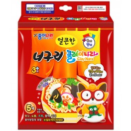 얼큰한너구리클레이나라＋종이접기